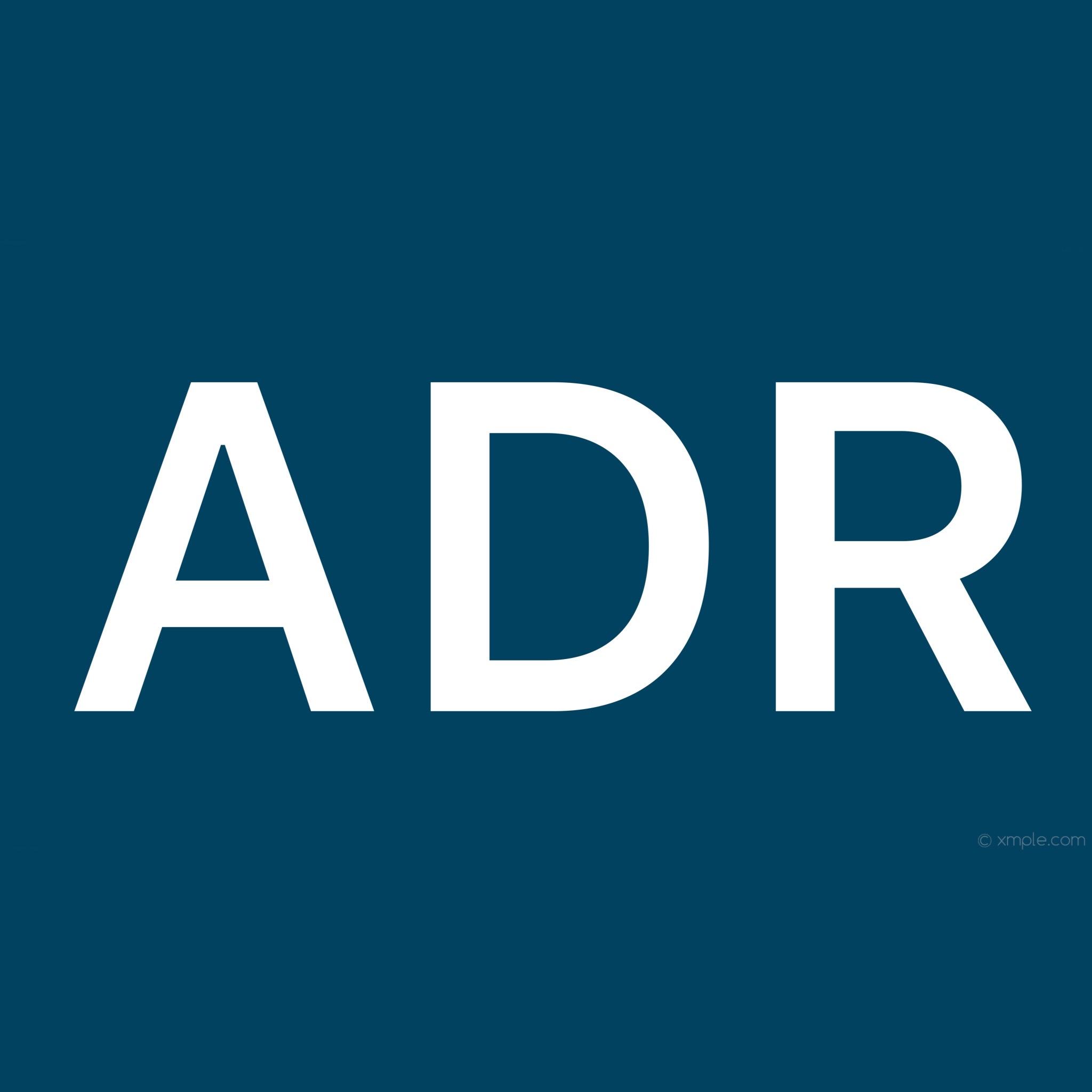 ADR